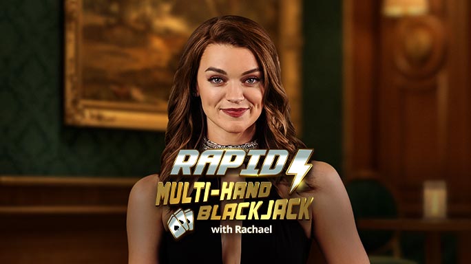 Rapid Multi-Hand Blackjack with Rachael