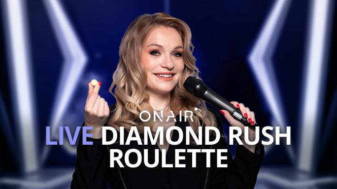 Live Diamond Rush Roulette